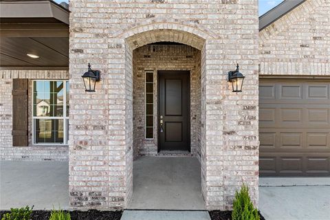 A home in Cleburne