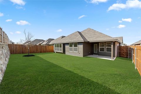 A home in Cleburne