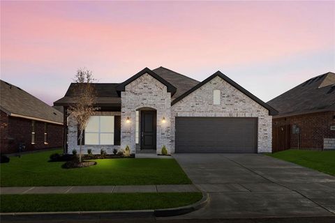 A home in Cleburne