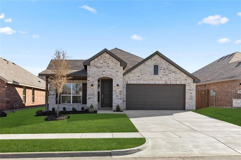 A home in Cleburne