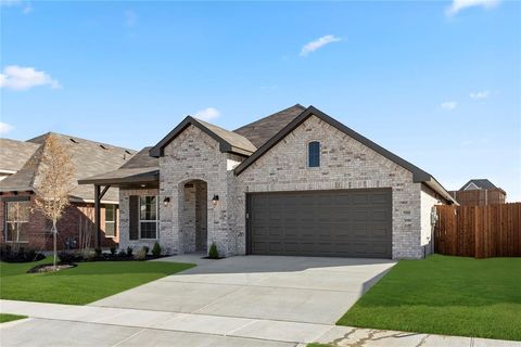 A home in Cleburne