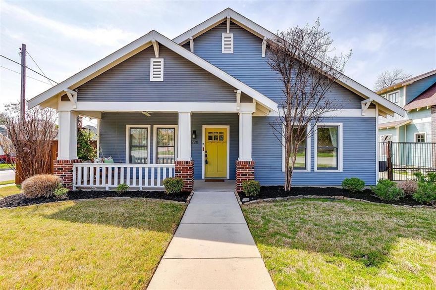 Offer deadline March 11th at 5pm. Welcome to 1728 Lipscomb, the perfect choice for the buyer that wants all the historic charm of Fairmount without all of the old home headaches. Built in 2010, this 3 bed 2 bath 1 oversized car garage home has been meticulously maintained. When you walk in you'll notice the beautifully stained concrete floors + cozy fireplace in between the built ins in the living room which flows seamlessly into the dining and kitchen. The updated kitchen captivates you immediately with shaker style cabinetry, dazzling hardware, & granite countertops. The primary suite offers a walk in closet w great storage, double vanities, and extra cabinet + countertop space in the bathroom. Recent upgrades include fresh paint, gold hardware & fixtures, refreshed landscaping, new privacy fencing w electric gate, Lutron lighting throughout, & Rachio WiFi sprinkler system. The location of this home can't be beat as you are walking distance to Magnolia street dining and shopping.