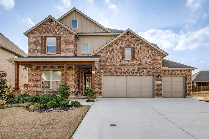 Zoned for highly regarded Argyle ISD, here is your opportunity to experience living in the sought-after Trailwood community, where space, light, and luxury come together in this beautifully maintained four-bedroom, four-full-bath home. 

The open-concept layout features high ceilings, abundant natural light, and stylish flooring throughout the main living areas.
The kitchen is equipped with quartz countertops, a large center island, gas cooktop, electric oven, pantry, and an included refrigerator, perfect for everyday living and entertaining alike. The home is also enhanced with a full water purification system and in addition has a Reverse Osmosis unit for the kitchen.
The primary suite is conveniently located downstairs and offers a spa-like bath and an impressive walk-in closet. 
A secondary downstairs bedroom with a full bath provides an ideal space for guests or a home office. 
Upstairs, enjoy a spacious game room, a dedicated media room, and two generously sized bedrooms.
Outdoor living shines with an enclosed covered patio plus an additional patio with awning, ideal for relaxing or entertaining year-round.

Close proximity to HWY 35. HWY 377 and 114.
Community Pool and Club House and scenic walking and jogging Trails.

Come and see this opportunity to Lease. Schedule your showing today!

All information deemed reliable but not guaranteed. Tenant and tenant’s agent to verify all information. Pets considered on a case-by-case basis.