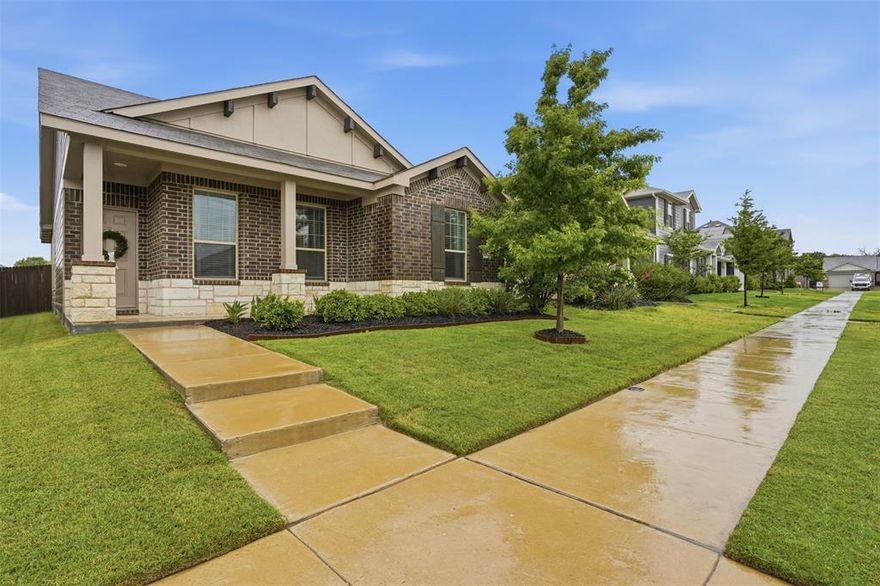 Built in 2022, this well-maintained 1,605 sq ft home offers 3 bedrooms, 2 bathrooms, and a functional open-concept layout. The kitchen features quartz countertops and flows seamlessly into the main living and dining areas, creating a bright and inviting space. The front bedroom includes added soundproofing, making it ideal for a nursery, home office, or night shift schedule. With modern finishes throughout and pride of ownership evident, this home is truly move-in ready.