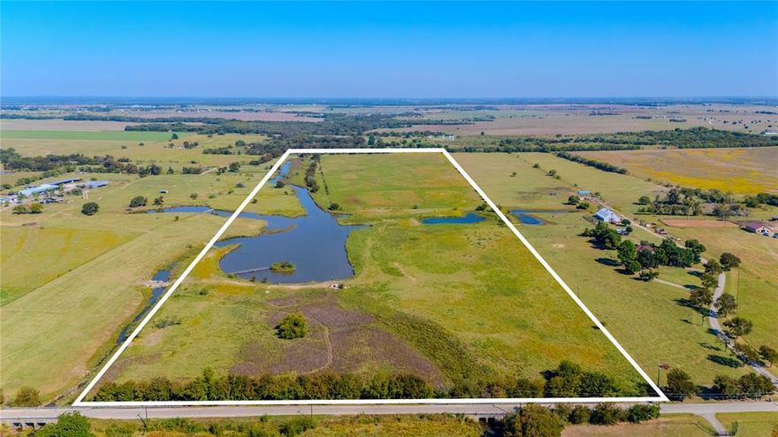 Exceptional Investment and Development Opportunity – 60 Acres in the Golden Growth Corridor

Prime location surrounded by ongoing development and rapid expansion. This 60-acre tract is part of a large family ranch and offers excellent potential for residential, commercial, or mixed-use projects. Situated in the heart of the Golden Corridor, this property provides easy access to Highway 377, FM 1385, and the Dallas North Tollway Extension.

The land features wide road frontage and a natural creek boundary, offering both visibility and privacy. Located within the Mustang Water and Septic Service area, utilities are steadily extending closer to the property, aligning perfectly with the area’s growth trajectory.

This property is surrounded by master-planned communities and lies just minutes from Pilot Point, Aubrey, and Celina. With the City of Pilot Point’s recently approved Master Plan, this corridor continues to see strong residential and commercial demand.

No known restrictions. Ideal opportunity for investors, developers, or those seeking a land bank for future appreciation.

Multiple parcels and configurations are available. Contact the listing agent for details or to schedule a private