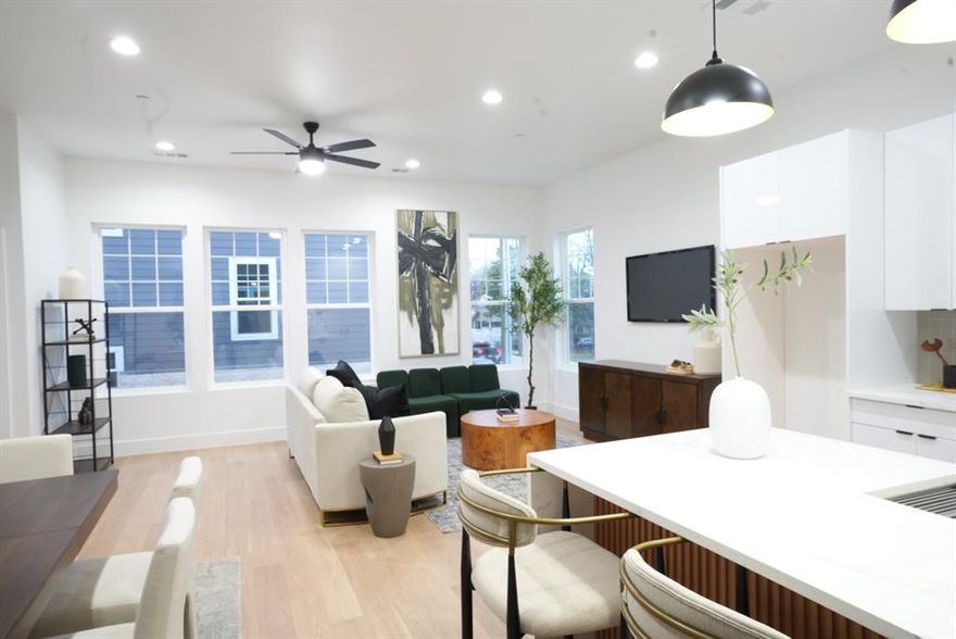 Modern Living near Bishop Arts! 100% Occupied!!
Welcome to 629 N Tyler Street which boasts 8 townhomes in one single building — a boutique collection of contemporary townhomes designed with style, comfort, and urban convenience in mind. These newly constructed residences offer spacious multi-level floorplans with 2 bedrooms and attached garages. Each unit features open-concept living areas, designer finishes, energy-efficient windows, high ceilings, and modern kitchens equipped with stainless steel appliances including a tankless hot water heater. The primary suites boast spa-like bathrooms and generous walk-in closets.

Located less than a minute from the Bishop Arts District and minutes Trinity Groves, and Kessler Park, you’ll enjoy easy access to vibrant dining, shopping, and entertainment, along with quick commutes to Downtown, Uptown, and major highways.

Contact Leasing Agent for more information.