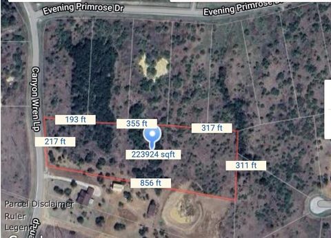Lot 451 Canyon Wren Loop Graford TX 76449