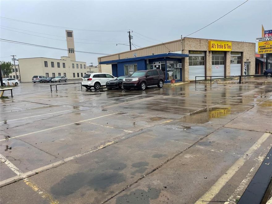 Prime location and opportunity for a small car dealership. With a long history of automotive sales, prime corner lot and coveted pole sign. The small sales office is large enough for a two or three person operation and the lot can hold 16 automobiles, maybe more. High visibility and high traffic counts make this a great leasing opportunity.