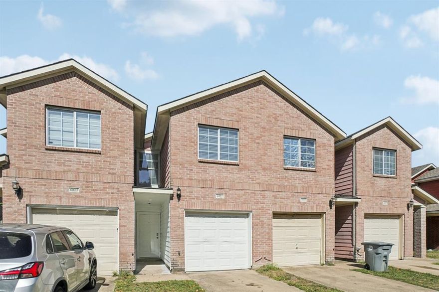 Welcome home to your next three bedroom, 2.5 bath townhome with garage and fenced private yard. Full-sized kitchen appliances include French door refrigerator, dishwasher, built-in microwave, disposal and stove. Downstairs half bath and laundry room with washer dryer connections. Upstairs has primary bedroom and bath along with 2 additional bedrooms and secondary bath. Prime location for I-20, I-35 and Hwy 67 commuting. Walking distance to the Shops at RedBird and Joe V's Smart Shop by H-E-B. $90 total application fee per adult. Pets allowed with restrictions (separate pet screening fees must be paid prior to pet approval). No smoking. No Evictions. No Outstanding Balances to Previous Landlords.