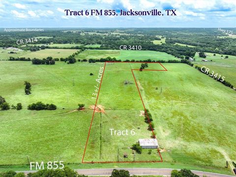 Tract 6 FM 855 Jacksonville TX 75766
