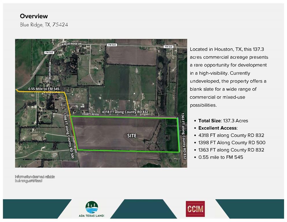 TBD 137.3AC County Road 832