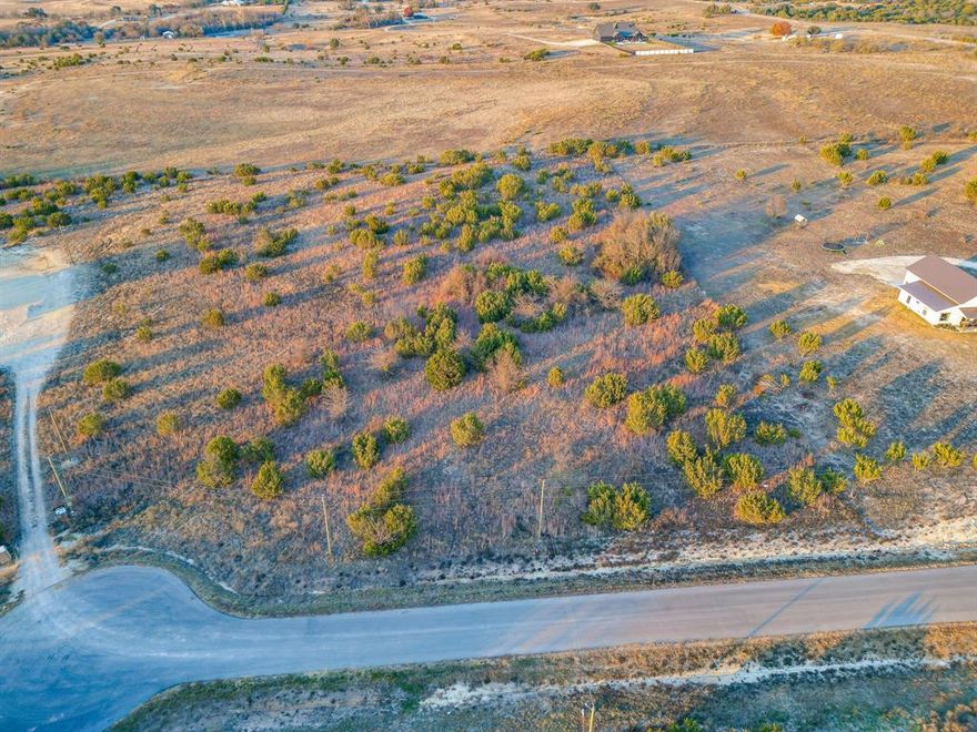This beautiful 3-acre tract in Lipan offers the kind of setting that’s getting harder to find. Mature trees are scattered throughout the property, providing natural shade, privacy, and a sense of permanence you just can’t recreate. The land gently rises from front to back, giving the lot subtle elevation change and character without limiting usability.

One of the standout features is the view and feel of the expansive ranch that borders the back of the property. With no close neighbors behind you, the land feels larger, quieter, and more private — a true country backdrop.

Adding to its appeal is the property’s convenient proximity to Granbury, home to a nationally recognized historic square that’s been voted among the Top 10 Small Town Squares in America. From seasonal festivals and live music to local dining, shopping, and community events, you’re just a short drive from year-round activities while still enjoying the peace and privacy of the countryside.

Whether you’re looking to build a home tucked among the trees, create space for animals, or simply enjoy wide-open Texas views with breathing room, this property offers a rare combination of privacy, scenery, and location in a highly desirable Lipan area.