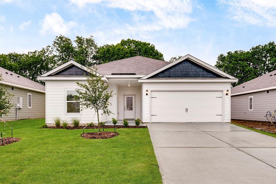 The Reed floor plan offers four bedrooms, two bathrooms, and a spacious open layout, perfect for family living and entertaining. The upgraded kitchen boasts beautiful wood cabinetry, granite countertops, and stainless-steel Whirlpool® appliances, seamlessly connecting to the inviting dining area and bright family room. The private master suite provides a relaxing retreat with a large bedroom, spa-like bathroom, and generous walk-in closet. With an attached two-car garage for convenience and a full suite of designer upgrades included, the Reed delivers both style and functionality for a truly exceptional home.