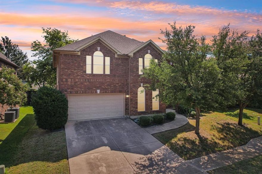 Be sure to ask how you could get up to $4,000 in concessions! Nestled in the heart of the acclaimed Mansfield ISD, this beautifully updated home is a hidden gem, offering abundant living space and timeless charm. Step inside to discover an inviting and versatile layout, featuring a front office that easily doubles as a guest room or extra bedroom. Elegant archways and soaring ceilings add character and warmth throughout, while the bright, open family rooms—with dramatic a staircase and cozy gas fireplace—create the perfect gathering places. At the heart of the home, the chef’s kitchen is designed to impress, with abundant cabinetry, a large center island, two pantries, a built-in desk, and a cozy eat-in dining space that blends functionality with charm. The spacious owner’s suite offers a peaceful retreat, complete with a spa-like bath ideal for unwinding at the end of the day. Upstairs, a massive game room and a media room provide endless opportunities for family fun, entertaining, or movie nights. Plus, there are 3 more generous-sized bedrooms, a full bath, and a jack and jack bathroom! Outside your door, the Fannin Farms community offers a lifestyle to love— you are right next to walking trails, neighborhood parks, and refreshing community pools that make every day feel like a getaway. Zoned to highly acclaimed Mansfield ISD, this home delivers the perfect balance of lifestyle, location, and luxury. With fresh paint and brand-new flooring throughout, this home is move-in ready and waiting for you to make it yours!