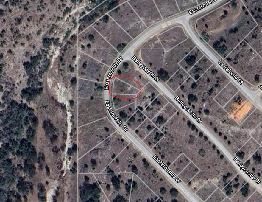 Super private lot in The Cliffs resort at Possum Kingdom Lake,  The area borders some cool cliffs in Gaines Bend you will see from the front of your house.  No required time frame to build so come stay at the hotel or villas and enjoy all The Cliffs amenities before, during and-or after you build:  36 complementary rounds of golf per year, 2 pools, restaurant, bar, tennis courts, playground, beach and marina.