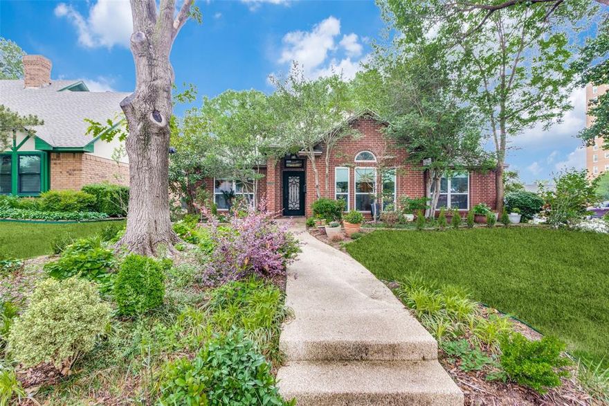 This charming and beautifully maintained home is ideally located near the hospital district, TCU, and just a short walk to the Fort Worth Zoo—where you might even catch the soft roar of the lions! You're also close to shopping, dining, Tillery Park, and the highly sought-after Lily B. Clayton Elementary.
Tucked beneath mature trees and surrounded by landscaping, the home is filled with natural light and thoughtful updates including new windows, fresh paint, custom-crafted closets, added insulation, updated light switches, and stylish door hardware.
Step inside to a spacious dining room, perfect for family dinners or lively game nights, and an open living room featuring a cozy gas fireplace and custom built-in shelving. The bright kitchen opens to the breakfast area, creating a cheerful and welcoming space for daily living.
You’ll fall in love with the stunningly renovated primary bathroom, complete with a walk-in shower, quartz countertops, and generous space. The home also offers a private study and a second living area that opens to a serene, low-maintenance turf backyard—your own private retreat.
Additional highlights include a rear-entry garage with epoxy flooring and a tankless water heater for added convenience and efficiency.
This home is a true blend of warmth, updates, and an unbeatable location—ready to welcome you home.