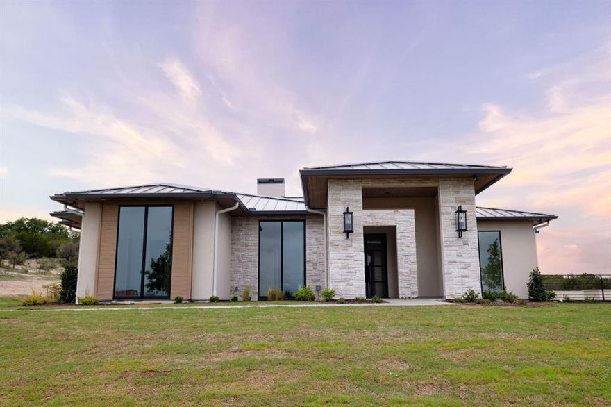 New construction with acreage.