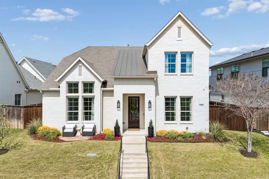 Located in Walsh and zoned to highly regarded Aledo ISD, this home offers 3,435 square feet of light-filled living space. Situated on an elevated lot, it captures views of the adjacent greenbelt and stocked neighborhood pond.

Inside, you’ll find four bedrooms and three full bathrooms, along with three distinct living areas that provide flexibility for everyday living, work, and entertaining. The downstairs bedroom, currently used as an office, includes a king-sized Murphy bed.

A true standout is the professionally finished Texas basement, transformed into a media and recreation space with a golf simulator, kitchenette with bar sink, custom cabinetry, shelving, and a beverage refrigerator.

Storage is thoughtfully designed throughout, with generously sized closets and additional hidden storage upstairs, including a bonus closet space in one of the bedrooms that can be customized as a creative nook, play space, or used for seasonal storage.

The 3-car tandem golf cart garage includes an EV charger, additional electrical subpanel, and a dedicated water line for a garage refrigerator, offering flexibility for vehicles, storage, or workspace. The extended patio features two gas lines, ready for a grill, spa, or outdoor fireplace.

Beyond the home, Walsh offers a lifestyle that is hard to replicate. Residents enjoy miles of walking and biking trails, multiple resort-style pools, a fitness center with classes and drop-in childcare, tennis, pickleball and basketball courts, dog parks, playgrounds, and a full calendar of community events. With front yard maintenance and high-speed internet included, daily living here is designed to be both connected and convenient.