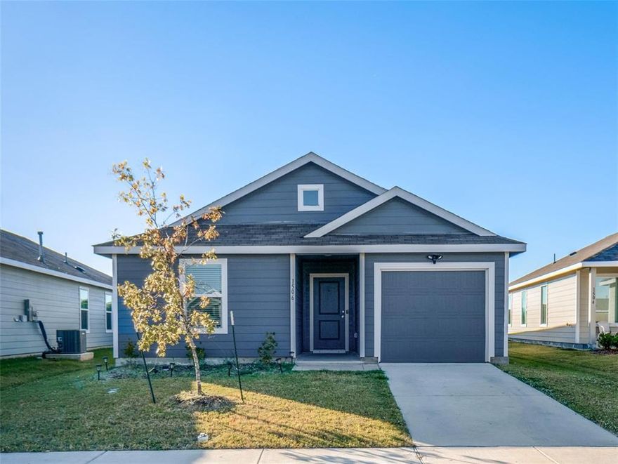 HUD OWNED HOME FHA CASE# 511-333141 SOLD AS-IS. Open-concept 3-bedroom, 2-bath home built in 2023, located in a desirable Crandall community within the highly rated Crandall Independent School District ISD.  Enjoy community amenities including a beautiful pool and
common areas, all maintained through the HOA. Large kitchen with plenty of cabinet space, breakfast bar and open to the living and dining area. Attached 1 car garage and fenced back yard. There is a lot of opportunity with this property so come check it out before it is gone. Owner occupant buyers may be able to purchase this home with as little as $100 down when utilizing the HUD FHA Sales Incentive.