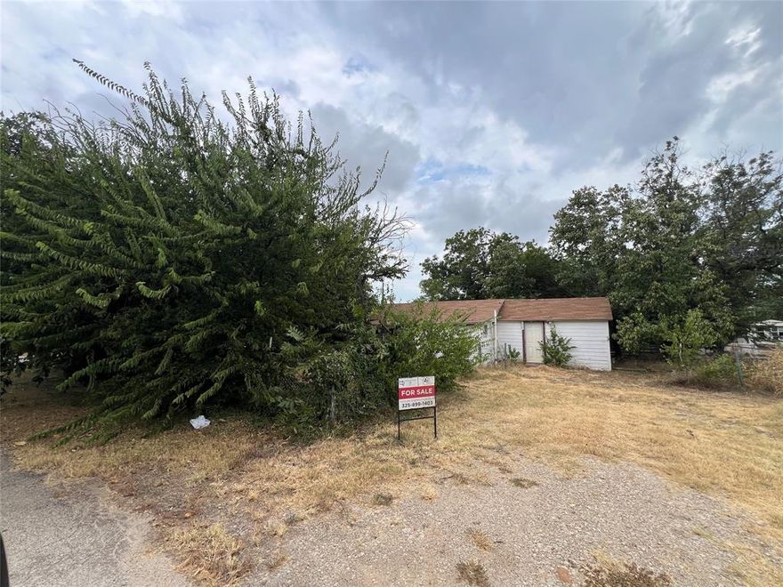 2-bedroom, 2-bathroom home located on a corner lot in Coleman, TX. This property offers a great opportunity for an investor or someone looking for a project. The home needs extensive repairs and updates but has solid potential with the right vision. Conveniently located near schools, shopping, and downtown Coleman. Sold as-is.