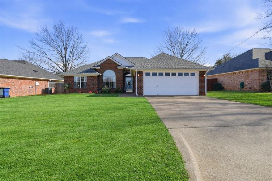 MOVE-IN READY in sought-after Misty Meadows! This well-maintained and affordable 3-bedroom, 2-bath home is perfectly located within walking distance to Roberson Elementary and just minutes from Lake Granbury. The home is clean, filled with tons of natural light, and has been exceptionally well cared for by the seller. The floor plan flows beautifully, creating a comfortable and functional layout for everyday living and entertaining. The formal dining area offers an easy flex space for a home office, sitting area, or additional dining, plus eat in kitchen for everyday convenience. The spacious primary suite features a large walk-in closet, double vanities, and a separate shower and soaking tub — the perfect private retreat. Recent updates provide peace of mind, including a NEW roof (February 2026), new HVAC (May 2023), new heating system (June 2024), both systems recently serviced. The home also boasts updated flooring, granite countertops, updated kitchen sink and faucet, newer appliances, and fresh interior paint. Enjoy outdoor living in the large, fenced backyard with a covered patio — perfect for relaxing or entertaining.
NO HOA!