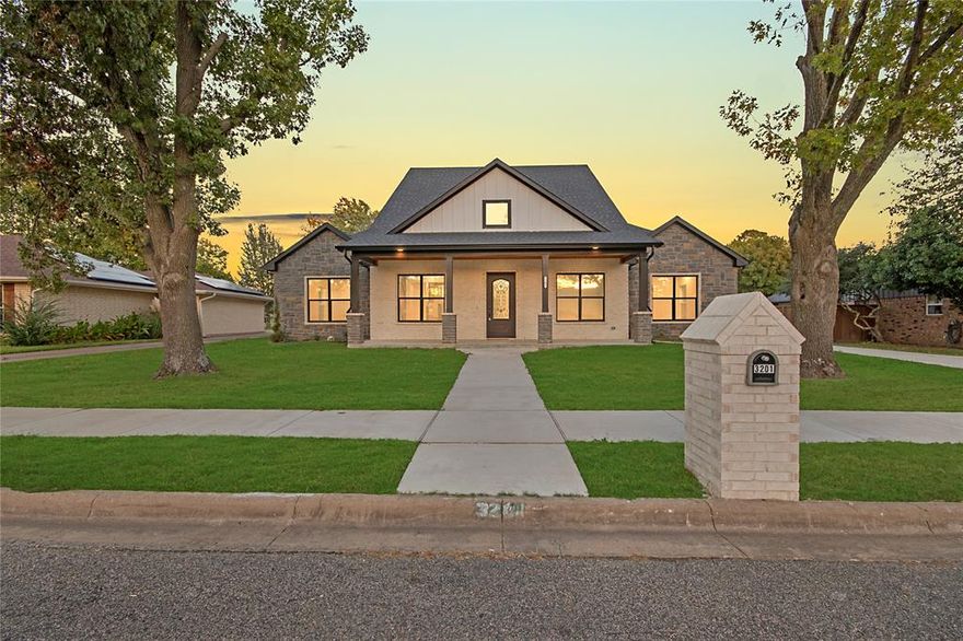 Welcome to 3201 Anthony Dr. in Sherman, Texas, an exceptional 4-bedroom, 3-bath home situated on half an acre in one of West Sherman’s most established neighborhoods, offering an ideal blend of modern convenience, space, and incredible future potential. This thoughtfully designed residence features a dedicated home office, elegant formal dining room, spacious 2-car garage with WiFi-enabled access, and numerous smart home upgrades including dual-zone HVAC with WiFi thermostats, wiring for smart switches and lighting, a pre-wired home audio system, automatic irrigation, and pre-wiring for a perimeter security camera system. The expansive backyard is truly future-ready with electrical, gas, water hookups, and entertainment wiring already in place for an outdoor kitchen, grill, fireplace, or TV setup. With two full lots providing plenty of room to build a custom pool, pool house, or luxury outdoor living area, this property is designed for those who want it all—comfort, technology, and the freedom to create their dream outdoor oasis.