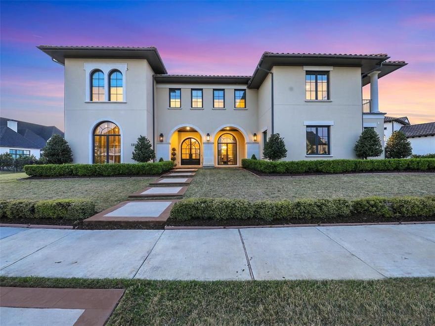 Exquisite Estate in gated-guarded Newman Village offers luxury living.This home boasts sophisticated wall-ceiling treatments,stunning window dressings, & breathtaking light fixtures,epitomizing refined elegance.Situated on 0.5-acre lot with elevator,1st-floor study, primary ste,secondary study space-bonus rm,guest ste,pool bath & media rm.Entertain w-ease in the fully equipped wet bar featuring a Scotsman icemaker,beverage fridge,& wine storage,ideal for hosting gatherings.The chef's kitchen is a culinary masterpiece, equipped w-commercial-grade wolf-Sub-Zero applncs,a spacious island,meticulously crafted inset cabinets,seamlessly flowing into the family & breakfast rms for effortless entertaining.The primary suite is a sanctuary of comfort & style,boasting coffee-beverage center bar, 2 separate custom closets,a seamless tub,& spacious walk-in shower.Upstairs:3 en-suite bedrms, game rm, & 2nd laundry rm. Features:electric screens,LED lighting,3-car oversized garage.Must-see for luxury