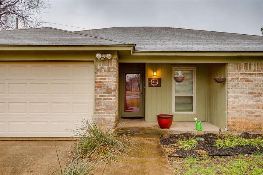 Welcome to 1105 Holly Ct in Benbrook! Tucked away on an oversized lot in a quiet cul-de-sac, this charming 3-bedroom, 2-bath home offers a peaceful setting with mature trees, a massive backyard, and additional parking space for an RV.

Inside, you’ll find an open-concept layout centered around a cozy wood-burning fireplace, creating a warm and inviting heart of the home. Built in 1982 and offering 1,289 square feet, the home features replaced windows throughout, a new range, and two updated bathrooms, including new shower tile in the primary bathroom completed January 2026. The functional floor plan maximizes space and natural light, all while being conveniently located near shopping, dining, and major highways in an established Benbrook neighborhood.

**SHOWINGS TO BEGIN Jan 30 at 3PM**
With extensive updates and thoughtful improvements throughout, this home has been lovingly maintained and is truly a must-see!