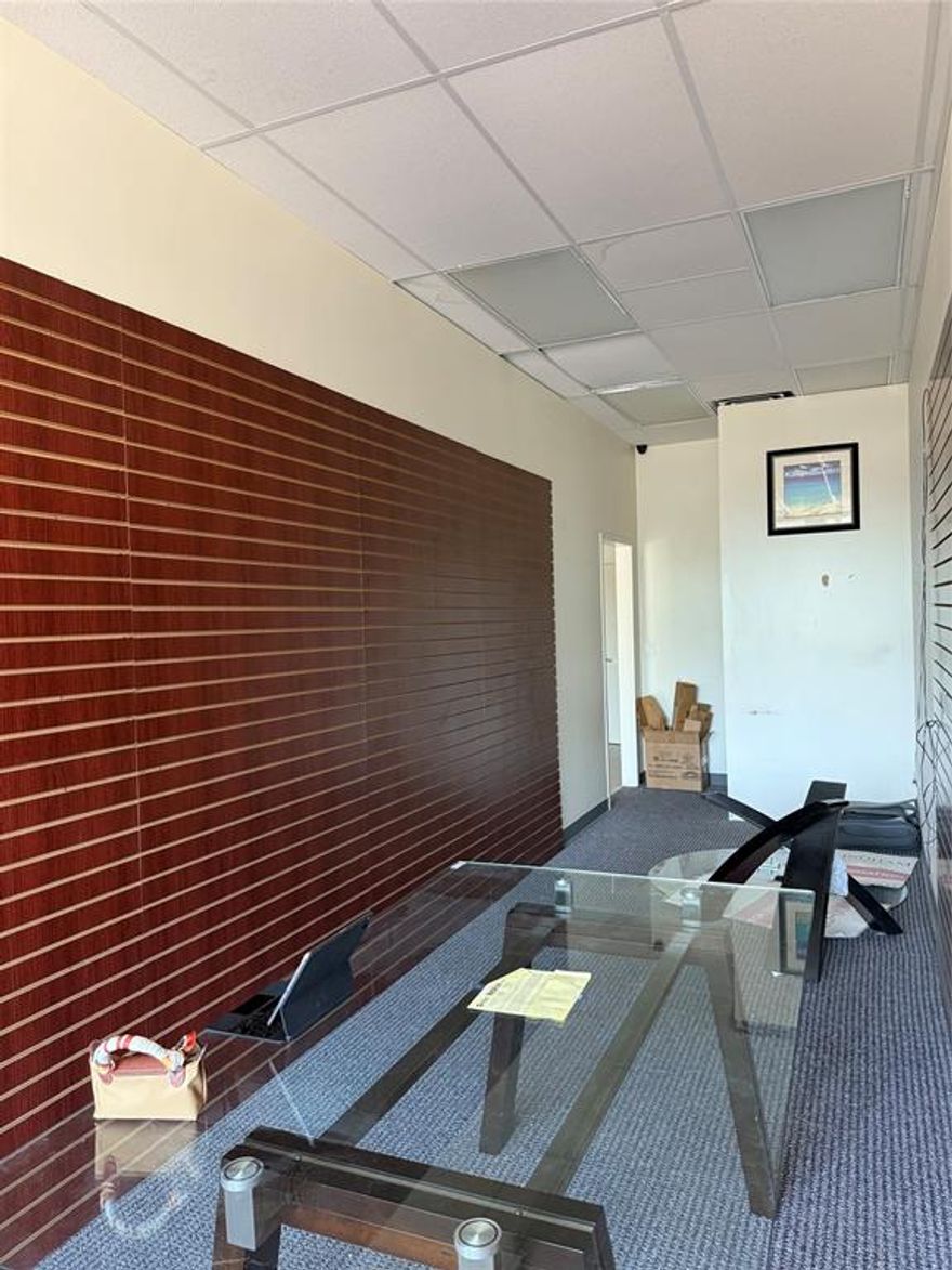 Small Business Owners: Retail or Office space. 7’ x 29’ with a storage closet. Perfect for small retail business or tax office.