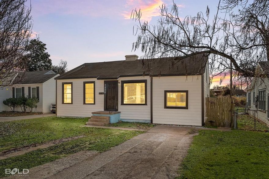 Welcome home to this beautifully updated property located in the heart of Bossier City, perfectly situated between Benton Road and Airline Drive. This charming 3-bedroom, 1-bath home offers convenience, comfort, and style, whether you’re a first-time buyer, downsizing, or looking for an excellent investment opportunity.  Step inside to find a bright and welcoming floor plan featuring fresh neutral colors, creating a clean and timeless look that complements any décor. The living spaces feel warm and inviting, while the updated finishes give the home a modern touch.  
The home has been thoughtfully cared for, including a newer AC system (approximately 1 year old), helping provide peace of mind and energy efficiency. Each bedroom is comfortable and well-proportioned, and the full bathroom is nicely updated and functional.  Outside, the property offers a spacious yard with room to relax, garden, or entertain. 
You’ll love the convenience of being close to great schools, major stores, restaurants, and everyday amenities, everything you need is just minutes away. This move-in-ready home is truly a wonderful opportunity. Schedule your showing today and see why 2400 Broadway Dr is the one you’ve been waiting for!