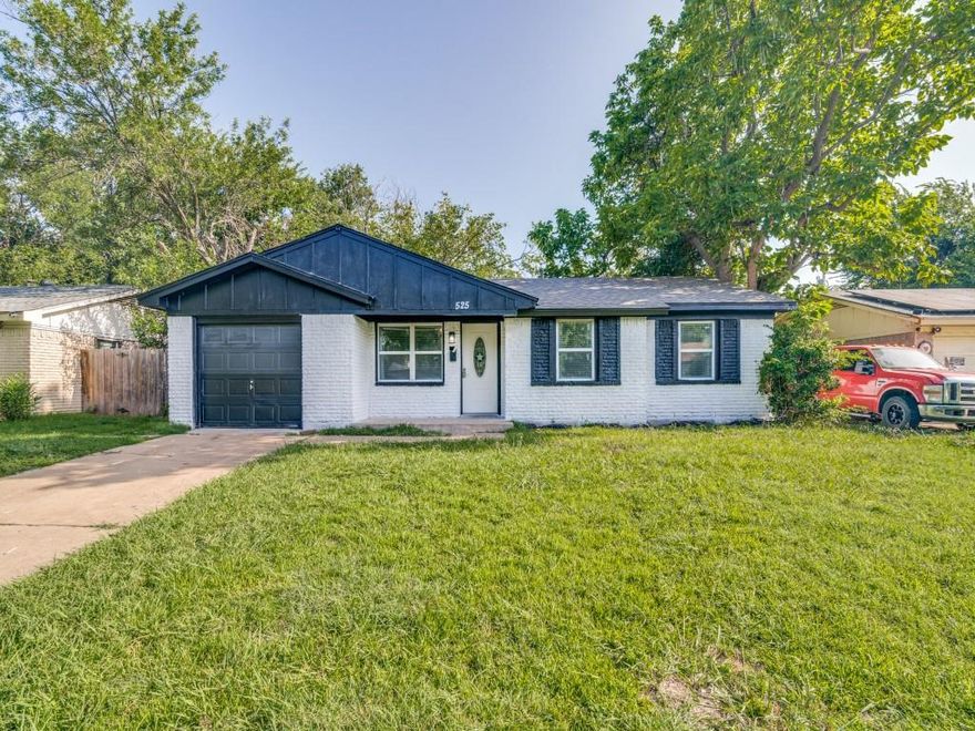 Excellent Location & NO Homeowners Association, Close to Firewheel Mall and North Garland. Remodled, New Roof, Foundation Work, New Windows, New Toilets, Countertops, Flooring, and Paint. Easy Access to George Bush, Shopping, and Restaurants.  Desirable 1 Story with an Open Living Room, Dining, and Kitchen. New Gas Range & dishwasher installed before closing. 3 bedroom 2 bath. There is a Very Large Yard Area. Great Affordable Rental or Family home. Part of an Estate and was an Investment Property.