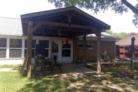 A home in Cleburne