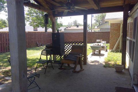 A home in Cleburne