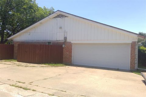 A home in Cleburne