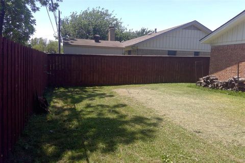 A home in Cleburne