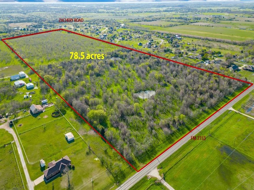 Rectangular tract in the City of Denton ETJ.. Platting through City of Denton, Subdivision development through Denton County Development Services.