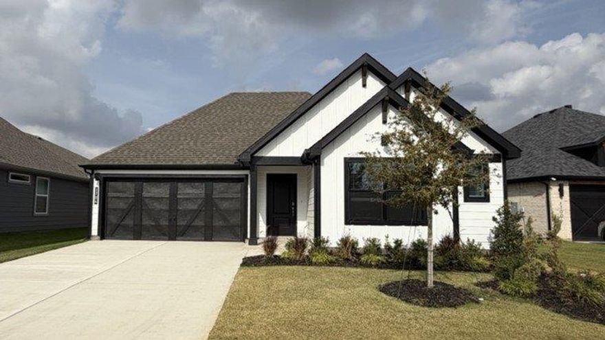 Available for a Quick Move-In! Have a fabulous new construction home built by D.R. Horton, America's Builder since 2002, at Shannon Creek in Burleson and Burleson ISD! Offering captivating floor plans packed with a host of included features and high-end finishes designed for every stage of life! Stunning Single Story 4-bedroom Kilgore Floorplan-Elevation G. Complete and Move-In Ready! All bedrooms have a walk-in closet! Open concept Living, Dining and large Chef's Kitchen in the heart of the Home with big Island, Quartz countertops, Stainless Steel Whirlpool Appliances, electric range, pendant lights, under-cab lights and walk-in Pantry. Spacious Living and large Primary Bedroom at the rear of the Home with Quartz Countertops, 5-foot oversized Shower and Walk-in Closet. Designer Pkg including Quartz countertops in secondary bath, tiled Entry, Halls, Living, Dining and Wet areas plus Home is Connected Smart Home Technology. Covered back Patio, partial guttering, exterior coach lights, Garage Door Opener, 6-foot fenced Backyard, Landscaping pkg, full Sprinkler System and more! Conveniently located off Highway 174, residents have easy access to urban amenities while enjoying the serenity of suburban living. Explore the nearby Wakefield Heights Park, Chisenhall Hike and Bike Trail, Bailey Lake Park, Prairie Timber Park, and Lost Oak Winery.