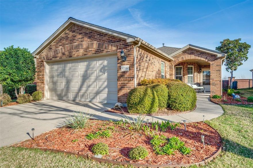 OPEN HOUSE - SUNDAY, March 22nd 1p - 3p

Welcome to the prestigious Del Webb golf course community. This two-bedroom, two-bathroom plus office has quartz countertops and luxury vinyl plank flooring, creating a fresh, modern feel throughout. The open and functional floorplan is filled with lots of windows, making everyday living effortless. Highlights include a spacious living room, a practical kitchen with ample counter space and storage, and a flexible layout ideal for hosting guests, hobbies, or a home office. The primary suite serves as a private retreat with a full bath and generous closet space. Step outside the double sliding doors to the covered back porch — perfect for morning coffee — and enjoy the ease of single-level living with a comfortable outdoor space ideal for relaxing or light gardening. The attached garage provides convenient vehicle storage and easy accessibility. Living in Frisco Lakes by Del Webb means embracing a vibrant 55+ lifestyle, with access to scenic lakes, walking and biking trails, tennis, bocce ball and pickleball courts, golf, swimming pools, fitness centers, clubhouse amenities, and a full calendar of social clubs and activities designed to keep you active and connected. Whether you’re downsizing, retiring, or seeking a resort-style active adult community, this Frisco Lakes Del Webb home delivers comfort,

NEW MEMBER FEE IS A FLAT $2,400 PLUS $275 FOR TRANSFER FEE FOR RESALE PURCHASE ON ALL OFFERS. PLEASE INCLUDE IN PARAGRAPH C OF ADDENDUM FOR MANDATORY MEMBERSHIP IN HOA. All information to be verified by buyer or buyer's agent. Age-restricted community. One resident must be at least age 55 to reside. All offers must be submitted with prequalification letter or proof of funds.