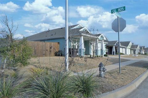 A home in Cleburne