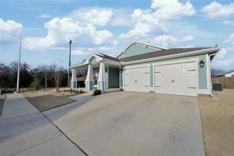 A home in Cleburne