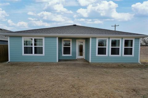 A home in Cleburne