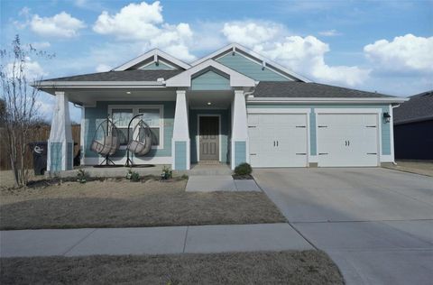 A home in Cleburne