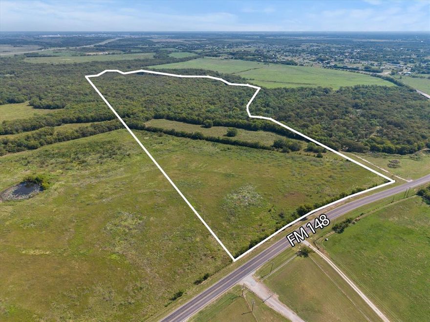 This 45-acre property is partially fenced and carries an agricultural exemption. A creek runs along the eastern boundary, adding natural beauty and recreational appeal. Most of the land lies within the floodplain, making it best suited for recreation, grazing, or other non-residential uses.

There is currently no direct access into the property. A driveway permit and culvert installation will be required to establish entry from the road.