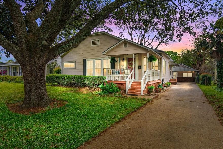 Welcome to 209 Preston Ave. This home feels instantly familiar and impossible to replace. Original wood floors and trim bring warmth and timeless character and craftsmanship that make this neighborhood so special. Inside, the home flows effortlessly from room to room, offering inviting living spaces filled with natural light and thoughtful touches throughout. The kitchen tells its own story with original wood cabinetry, generous counter space, and a central island that feels made for everyday moments. Bedrooms offer calm, comfortable retreats, while flexible spaces allow the home to adapt easily to the way you live today. Outside, the backyard opens up into a peaceful, shaded setting with room to gather, play, or simply slow down, complete with a sitting area, large yard, 2 car carport, oversized flex space, and additional storage. Opportunities like this are rare in Broadmoor. Schedule a private showing to see it for yourself.