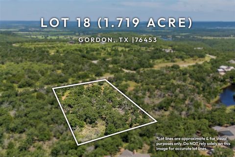 lot 18 Canyon Lake Road Gordon TX 76453