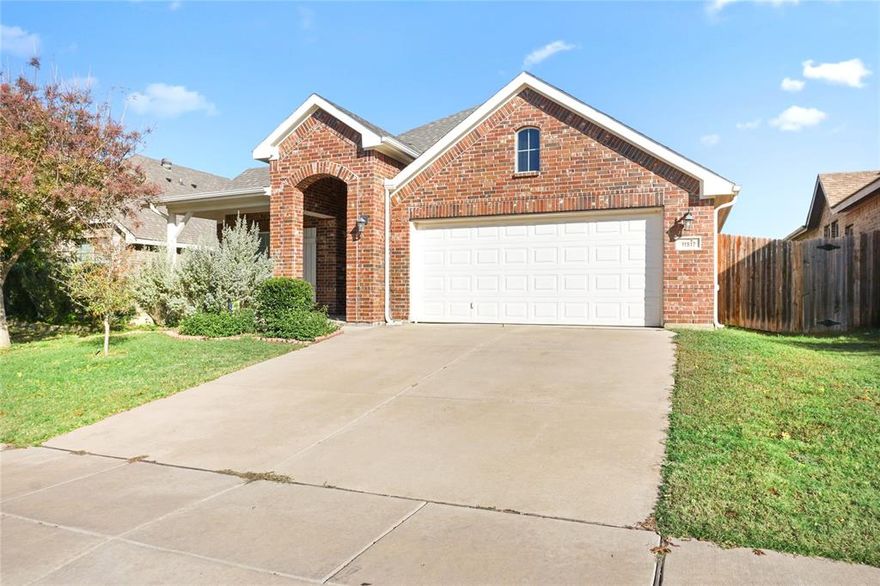 This beautifully appointed rental home offers an ideal location just 5 minutes from I35W, a quick 20 minute commute to downtown Fort Worth, and is only two houses away from the community pool for easy access. Inside, you’ll find 3 spacious bedrooms plus a large study, along with a separate dining or flex room at the front of the home each space filled with abundant natural light from large windows. The expansive kitchen features a generous island, plentiful counter space, and a cozy breakfast nook with bay-window seating, all flowing into a bright, open living room. Both bathrooms include bathtubs, while the primary suite adds an ensuite bath with a separate shower and a large walk-in closet. Outdoor living is easy on the covered patio overlooking a beautiful yard with mature trees, and Ann Brock Elementary School is close enough to walk to, providing exceptional convenience.