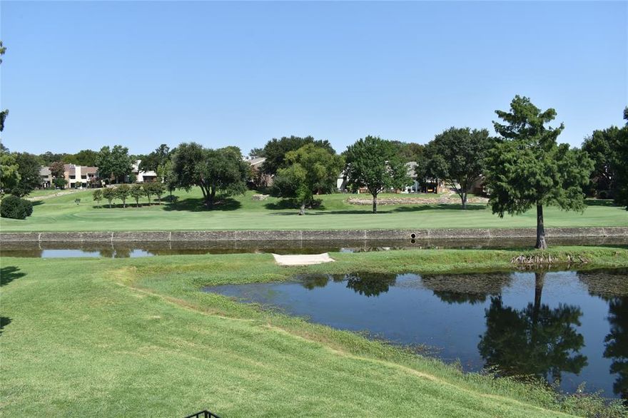 Welcome to this stunning Country Place townhome, offering picturesque views of the lake and golf course from most rooms. This spacious and well-appointed home features two inviting living areas, two dining spaces, three generously sized bedrooms, four bathrooms, and a two-car garage with extra storage.

Enjoy serene pond views from the updated eat-in kitchen, the cozy living room, and the expansive primary suite, which includes a private balcony. A versatile loft with a half bath and closet provides the perfect bonus room for an office, guest space, or media room.

Located in the highly sought-after Country Place community, residents enjoy access to amenities such as swimming pools, golf, tennis and pickleball courts, scenic lakes, and walking trails.