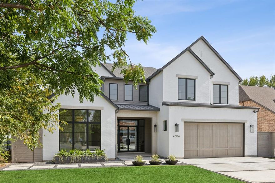 Nestled in the highly sought-after Bluffview neighborhood, this exquisite better than new home offers unparalleled sophistication and style. This home combines luxurious finishes with the perfect blend of comfort and functionality with an open-concept layout ideal for both relaxed family living and entertaining plus a whole home filtration system. As you step inside, you are greeted by soaring ceilings and an abundance of natural light. The main level includes a study, dining room, and grand living area that seamlessly opens to the gourmet kitchen, featuring top-of-the-line appliances, custom cabinetry, and a large central island perfect for casual dining or meal prep. The primary suite completes the first floor with a spa-like bathroom offering a freestanding soaking tub, dual vanities, and a spacious walk-in closet connected to the large laundry room. Upstairs boasts an open family room and 3 additional spacious bedrooms each with their own en-suite bath, providing ultimate privacy and convenience for family members or guests. Outdoors, the home offers a tranquil, grassy backyard and a covered living area with ample space for outdoor entertainment. This luxury home is in an unbeatable location close to Love Field, fine dining, shopping and more!