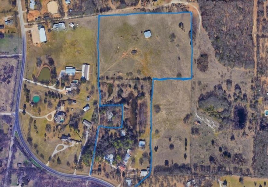 NESTLED IN THE HEART OF ARGYLE BUT NOT IN CITY LIMITS. 31 ACRES WITH ENDLESS POTENTIAL FOR RESIDENTIAL, COMMERCIAL DEVELOPMENT, ETC. LAND FEATURES 4 HOMES, 1 BARN WITH APARTMENT, 7697 SQ FT SHOP, AG EXEMPTION ON PARTIAL,  2 PONDS AND MORE....2 ENTRANCES TO FM 1830.