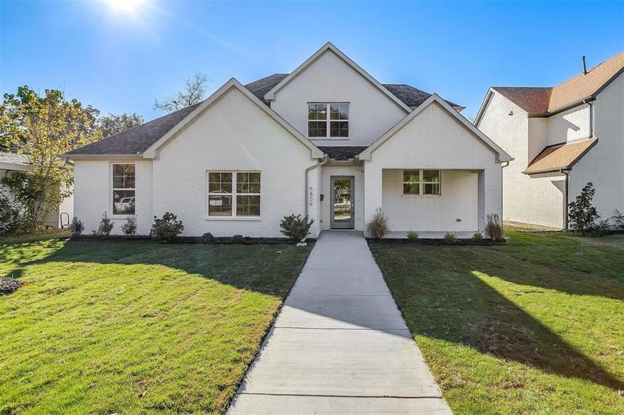 Introducing another exquisite creation by West River Homes, this 4-bed, 2.5-bath marvel will captivate you from the Tudor-inspired exterior to the sunlit interiors w soaring vaulted ceilings. The great room, adorned w a floor-to-ceiling brick fireplace & an elegant staircase, welcomes you with warmth. The kitchen boasts quartz countertops, custom cabinets, stainless steel appliances & a gas cooktop. The primary suite on the 1st floor features dual vanities, a bold walk-in shower & large walk-in closet. Upstairs, discover three bedrooms, a bath & a flexible gameroom space. The spacious yard invites endless possibilities for recreation and your own backyard haven. Nestled in Westworth Village, along the scenic Trinity River, this home provides direct access to Trinity Trails, & is a short 10-min drive to downtown Fort Worth and I-30. Enjoy peace of mind w a builder warranty included in your purchase! The $10,000 buyer incentive can be used toward closing costs or rate buy down options.
